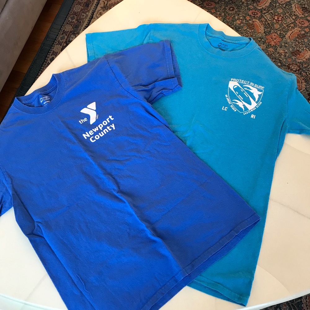 100 % Cotton tees. Adult Mediums.
